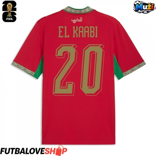 Dres Maroko Ayoub El Kaabi #20 Domáci MS 2026 Krátky Rukáv